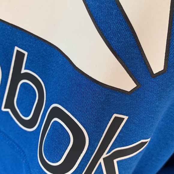 Reebok Hoodie pullover blue jacket tunic top size extra large - Picture 5 of 11